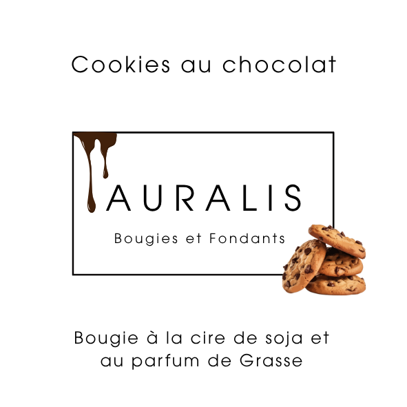 Bougie Cookies au Chocolat