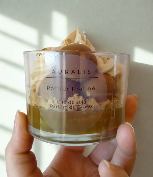 Bougie Rocher Praliné