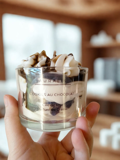 Bougie Cookies au Chocolat