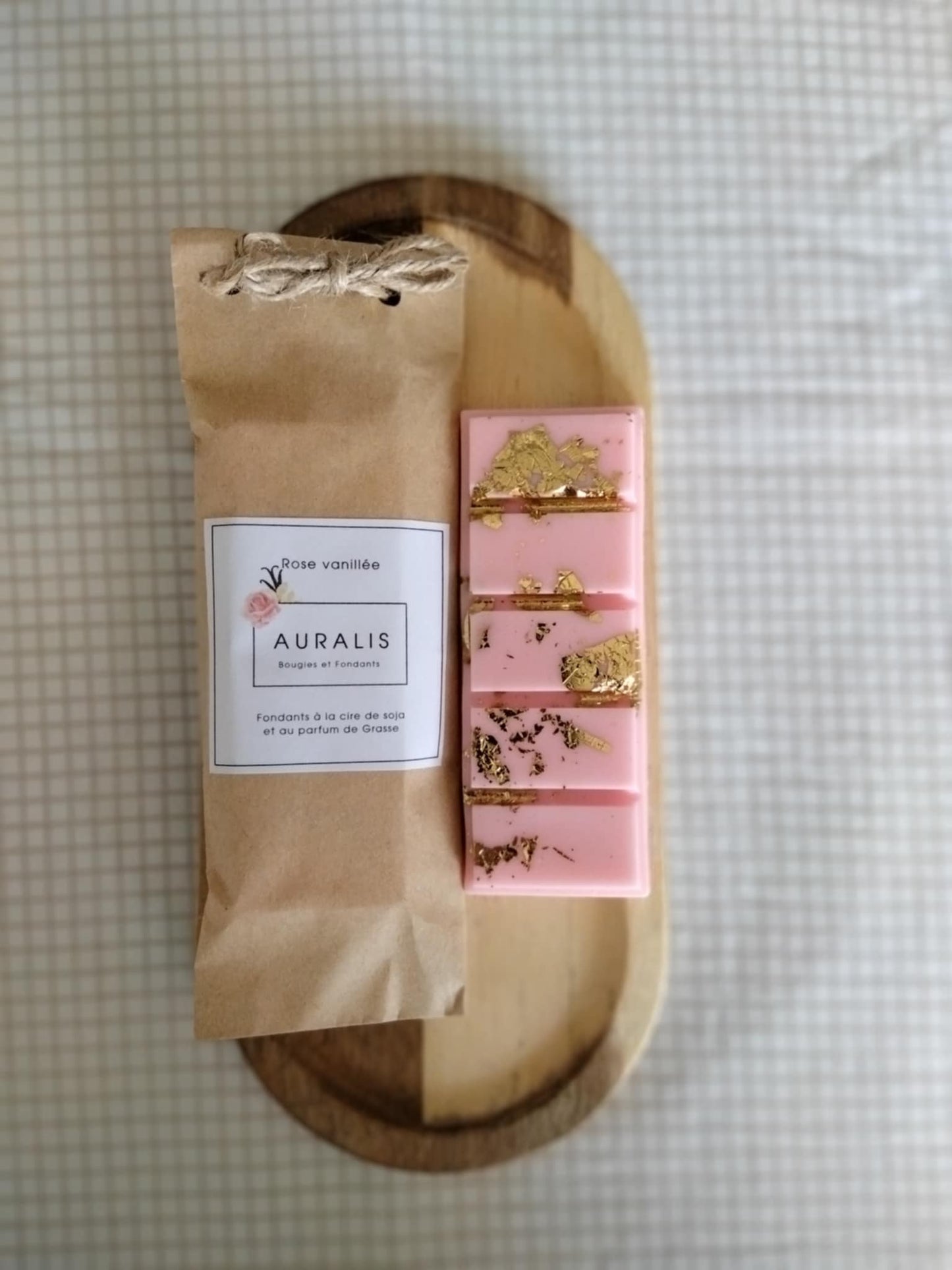 Tablette Rose Vanillée