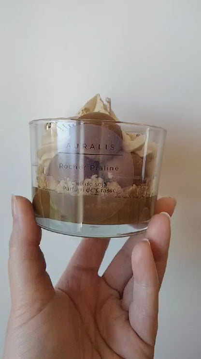 Bougie Rocher Praliné
